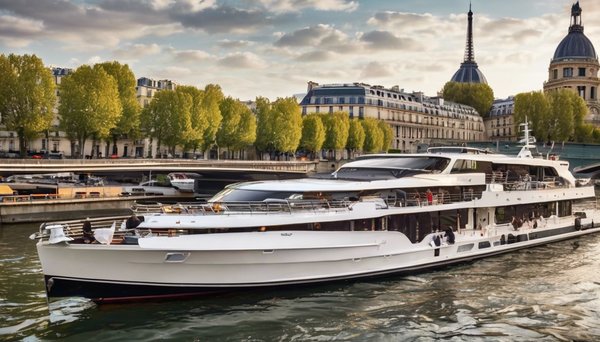 Déjeunez ou dînez d'affaires sur les yachts de paris